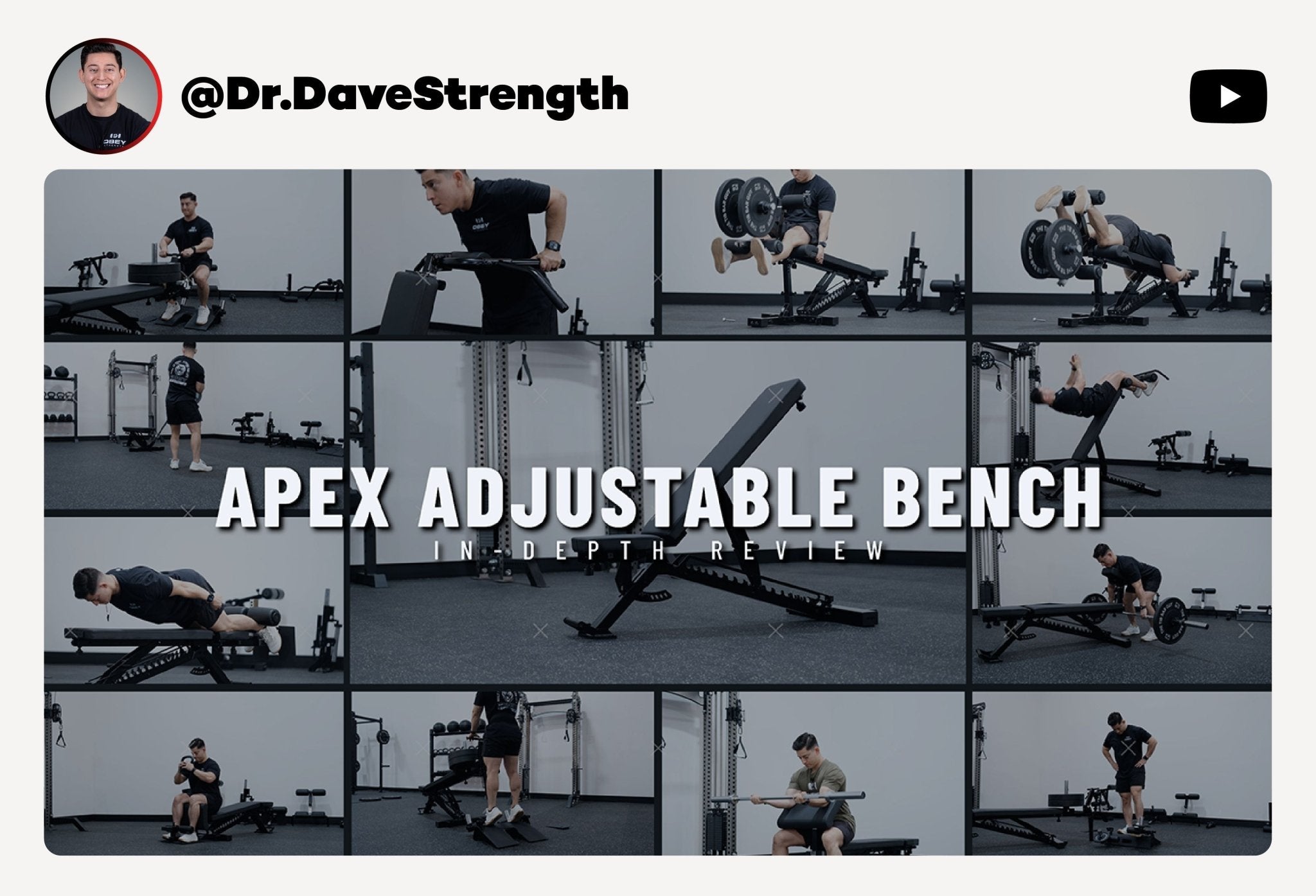 Dr. Dave Strength Reviews the Apex Ecosystem: Could One Bench Replace Half Your Gym? - APEX FITNESS