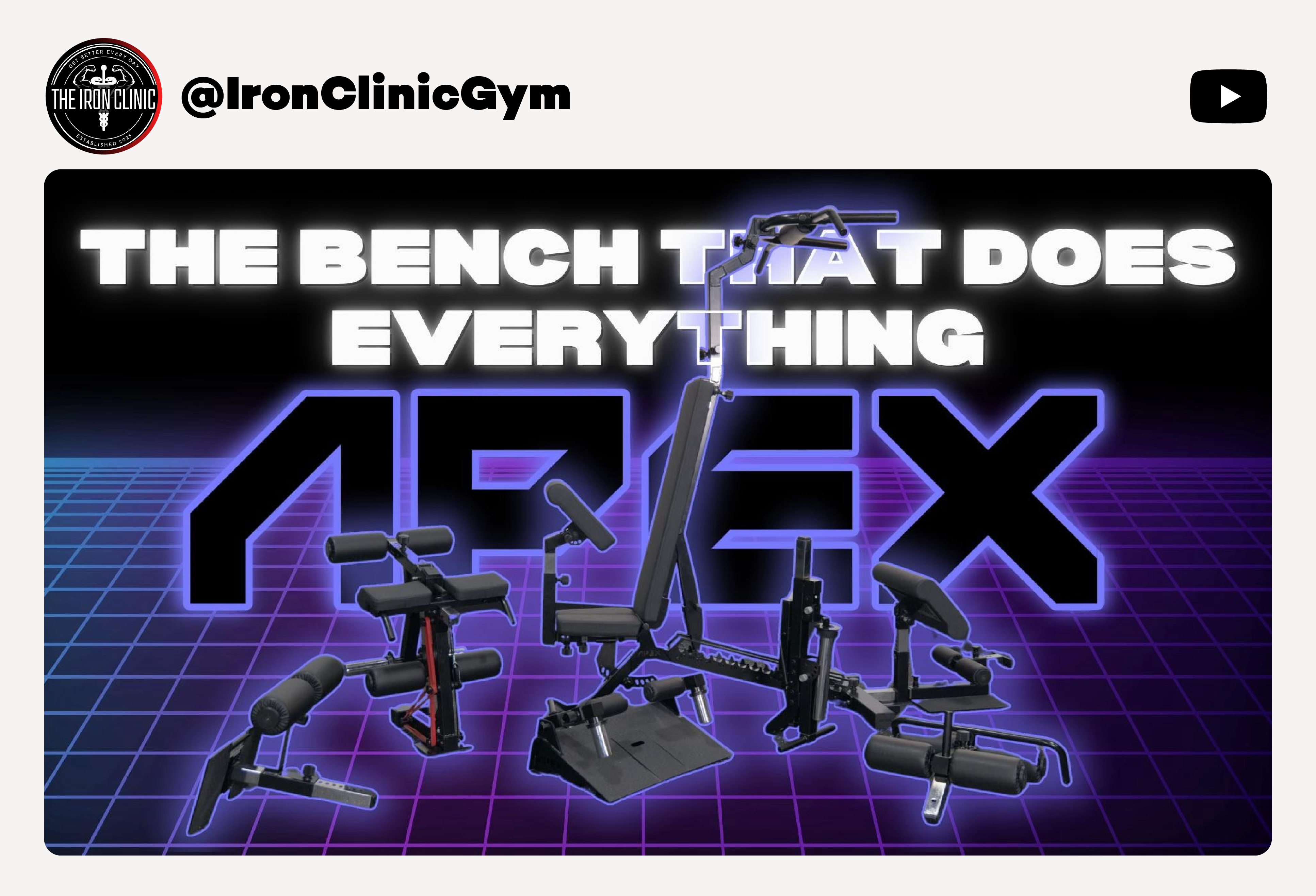 Tested by The Iron Clinic: First Impressions of the Apex Bench Ecosystem as the Ultimate Home Gym Setup