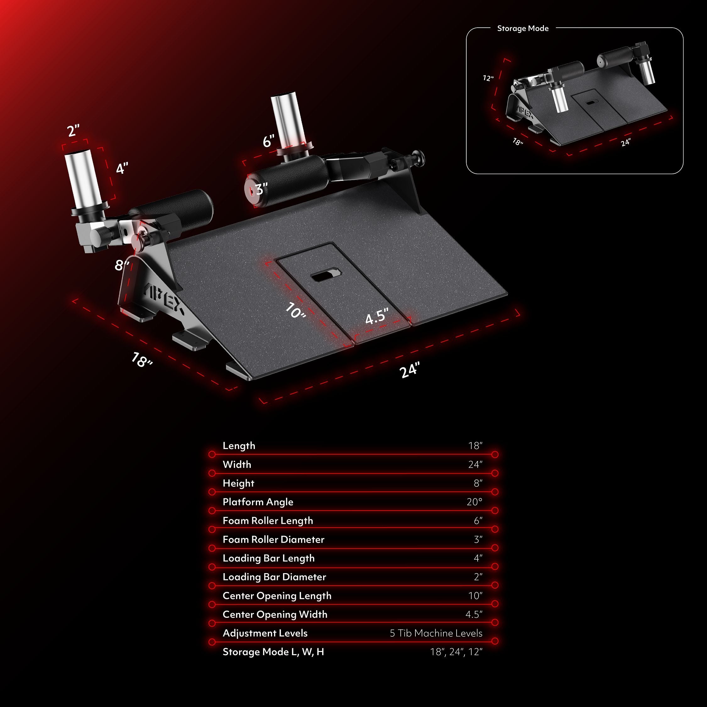 APEX Hybrid Board dimensions and specifications chart.