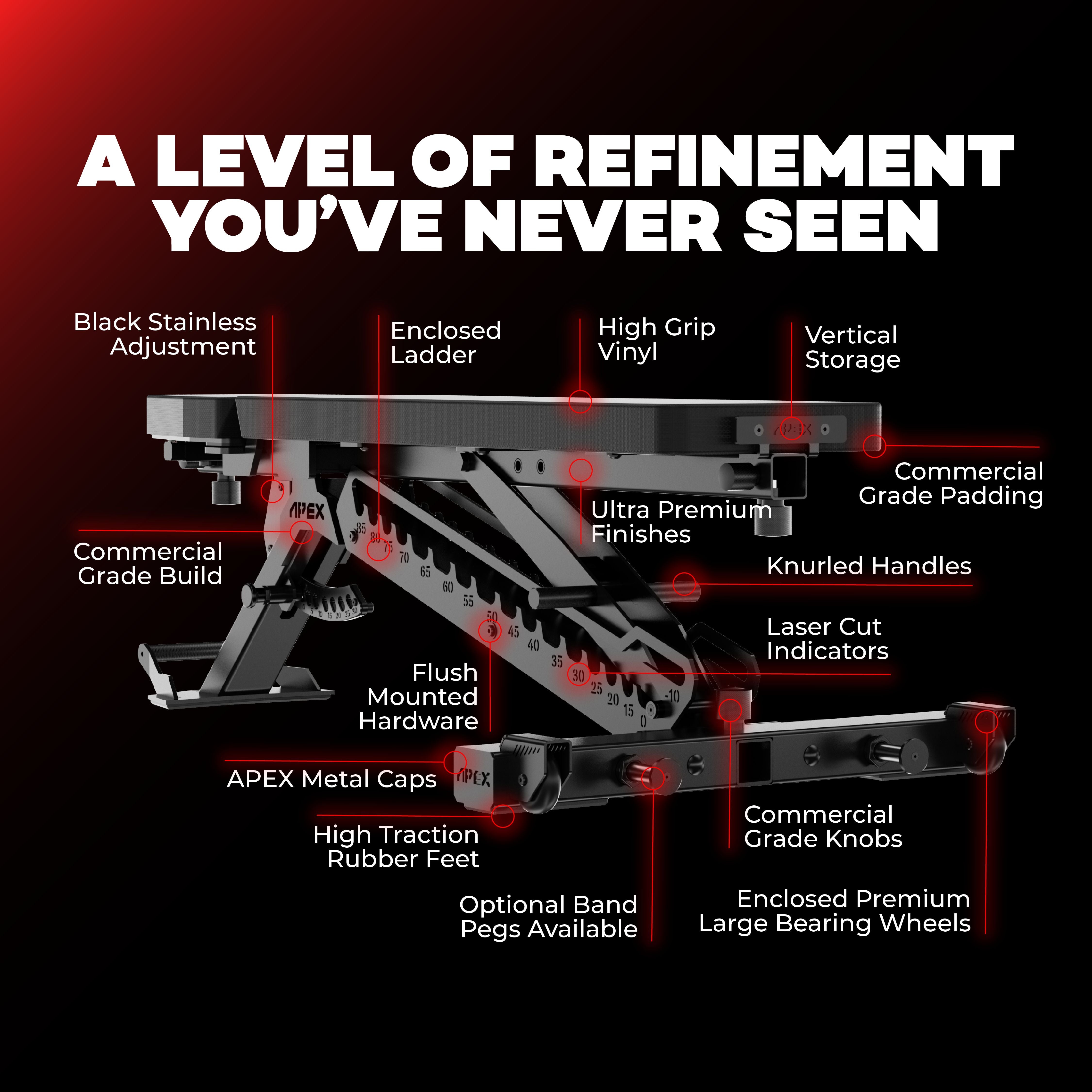 APEX ADJUSTABLE BENCH