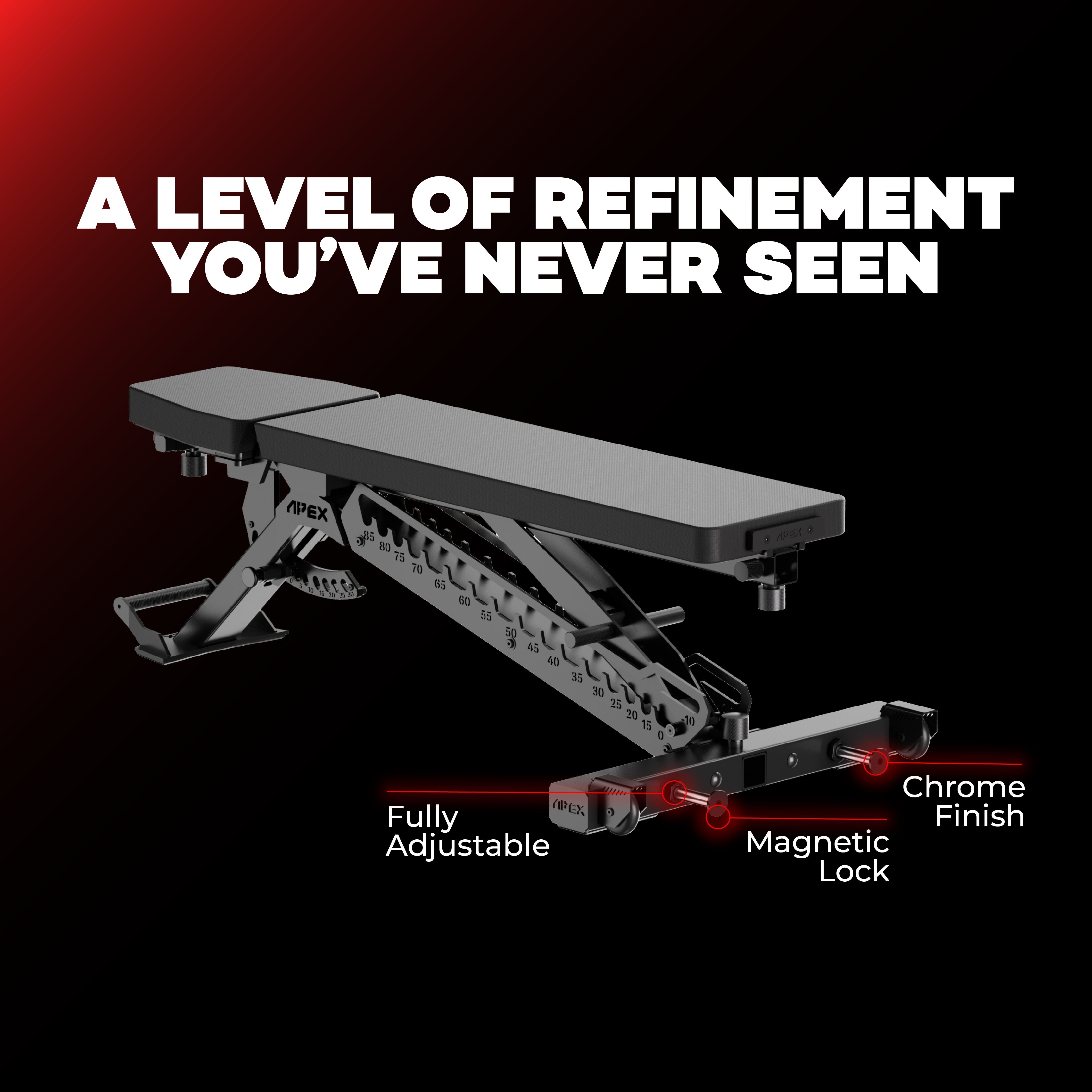 APEX BENCH BAND PEGS