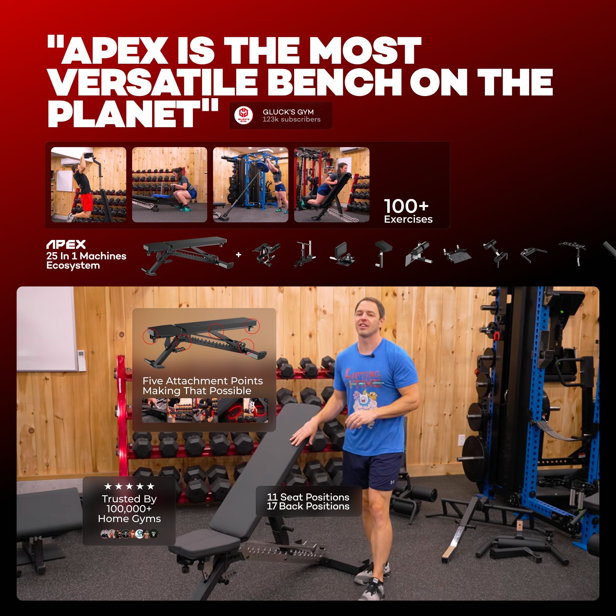 APEX ADJUSTABLE BENCH