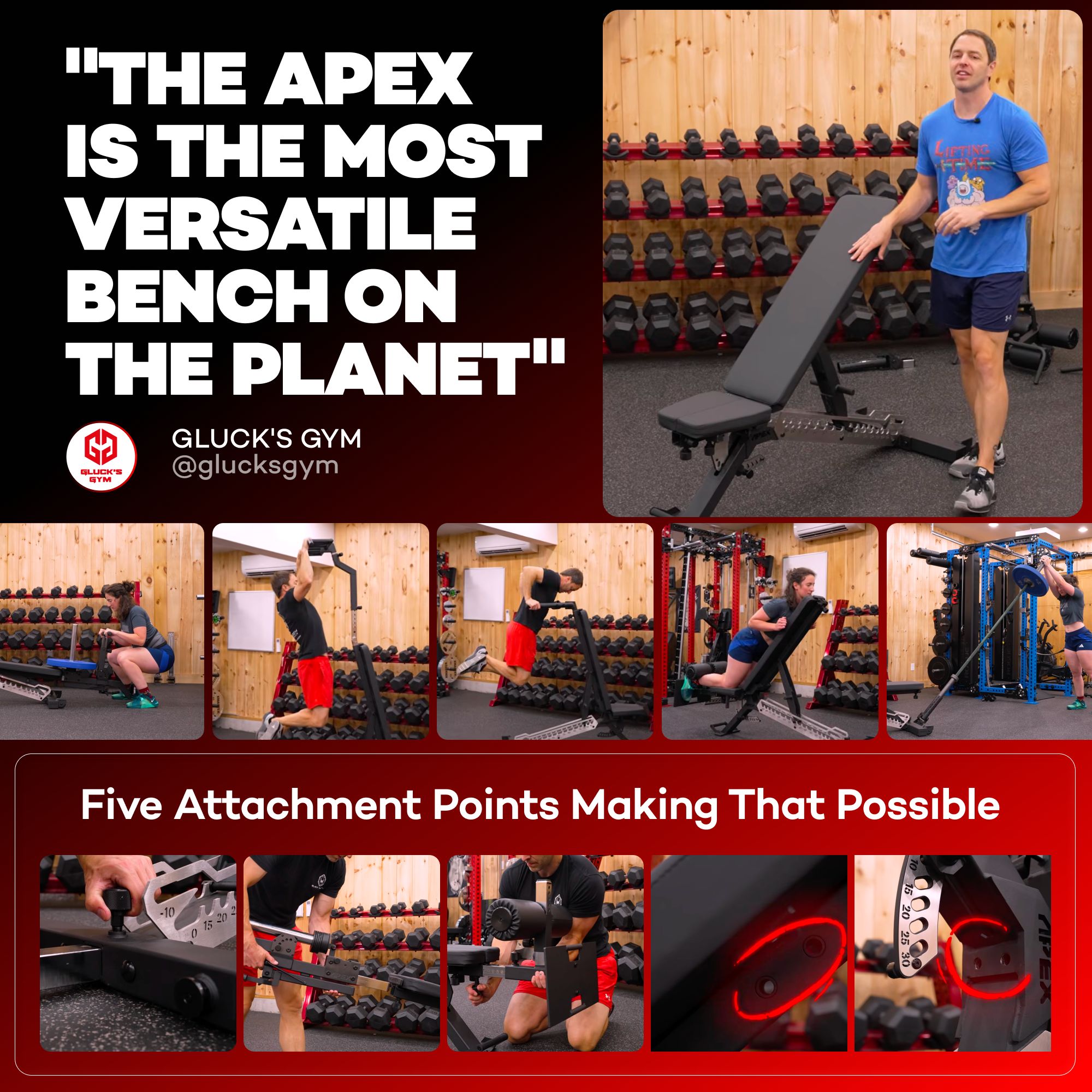 APEX ADJUSTABLE BENCH