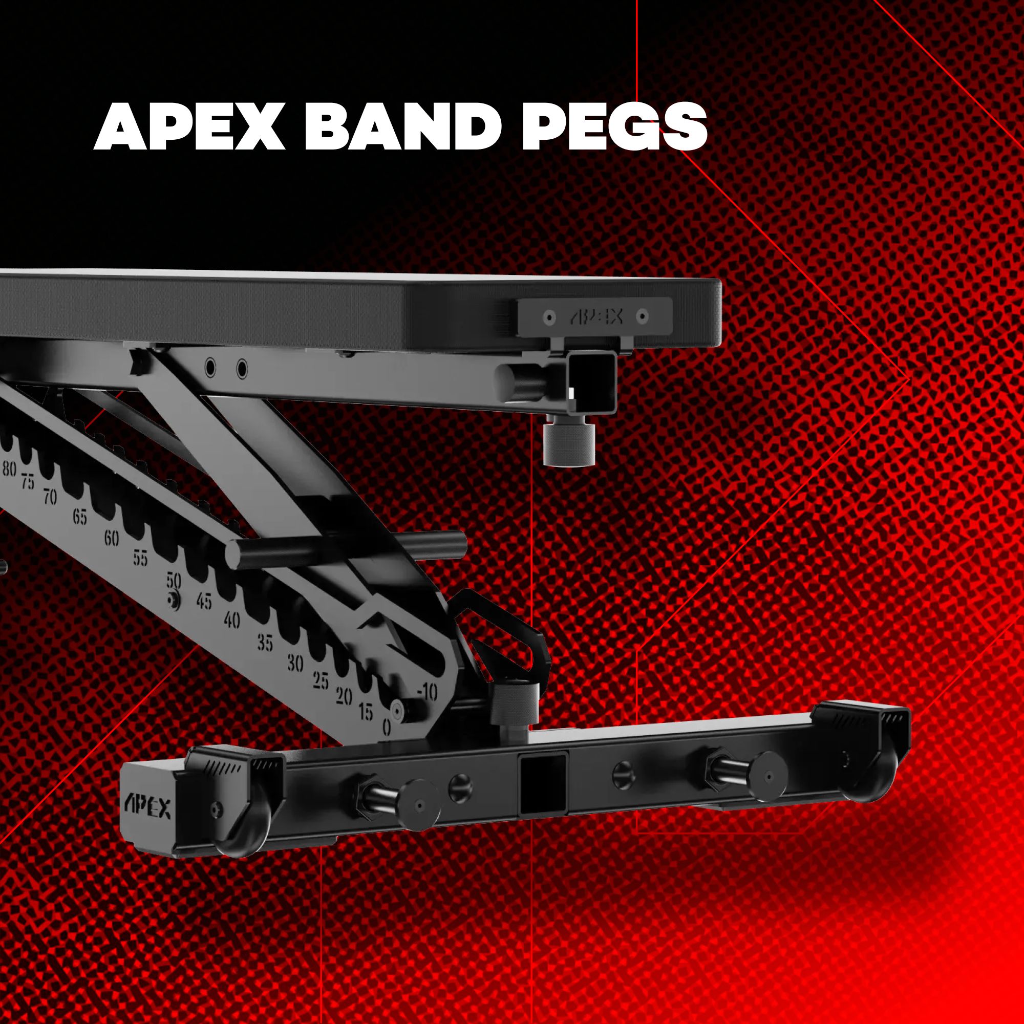 APEX BENCH BAND PEGS