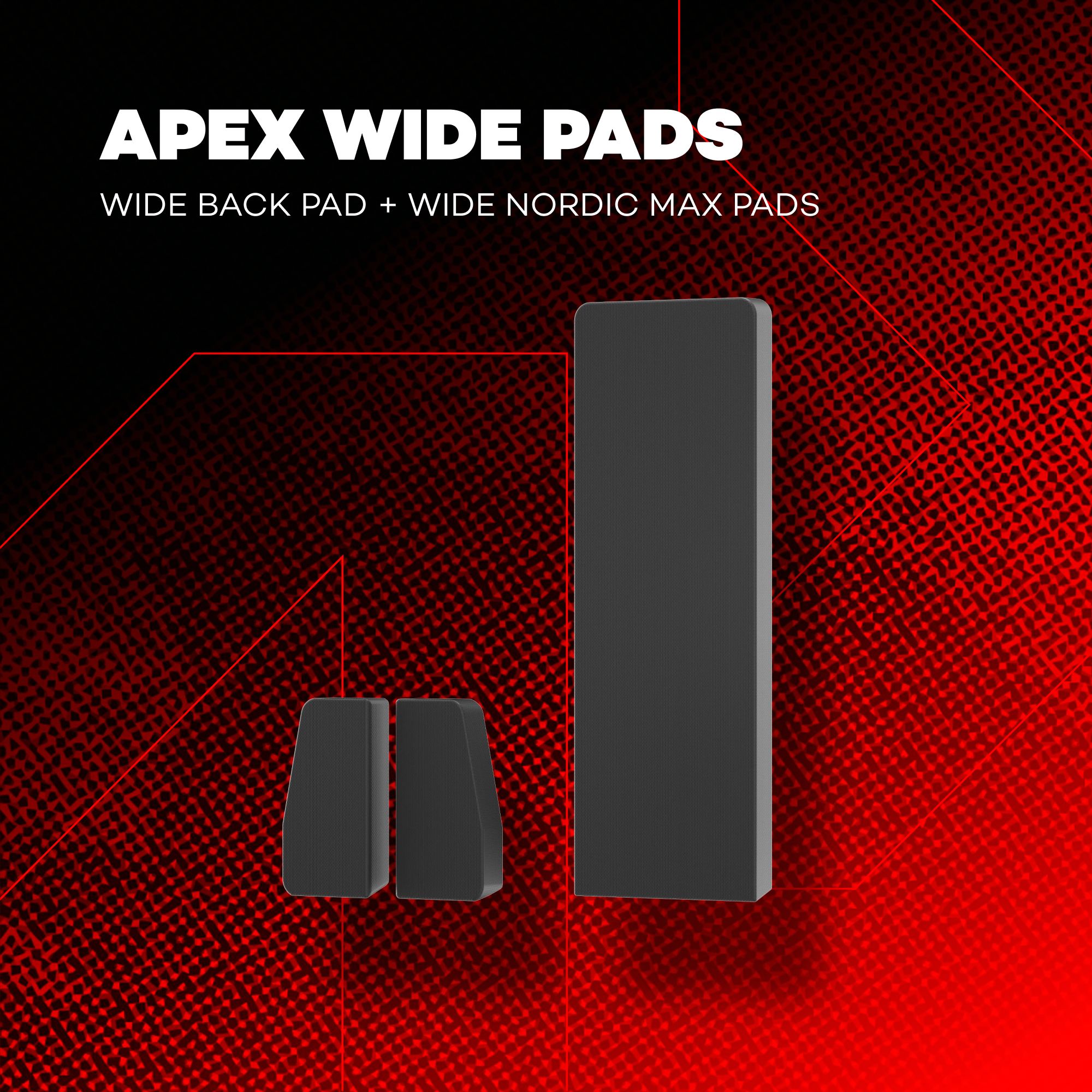 APEX BENCH WIDE PADS