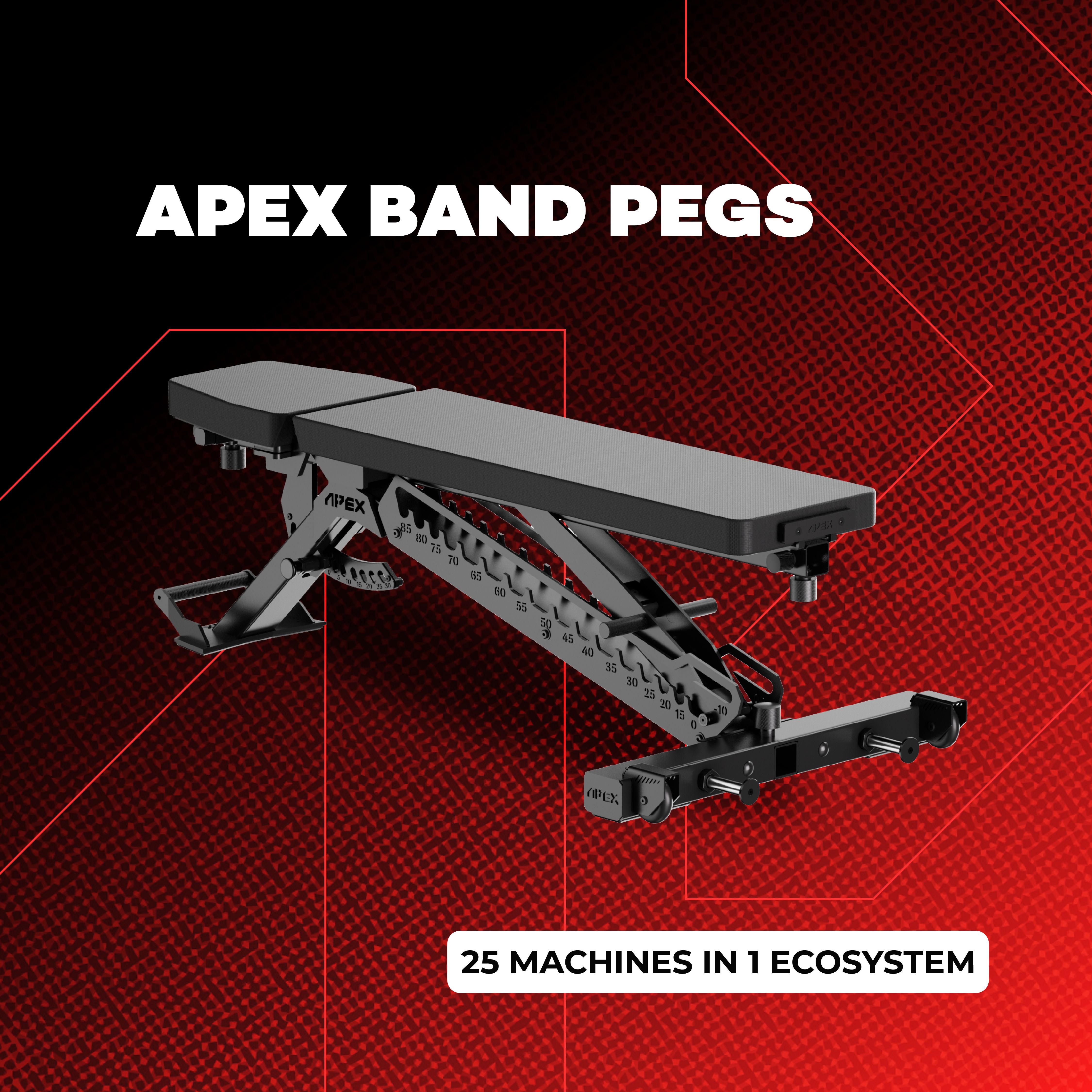 APEX BENCH BAND PEGS