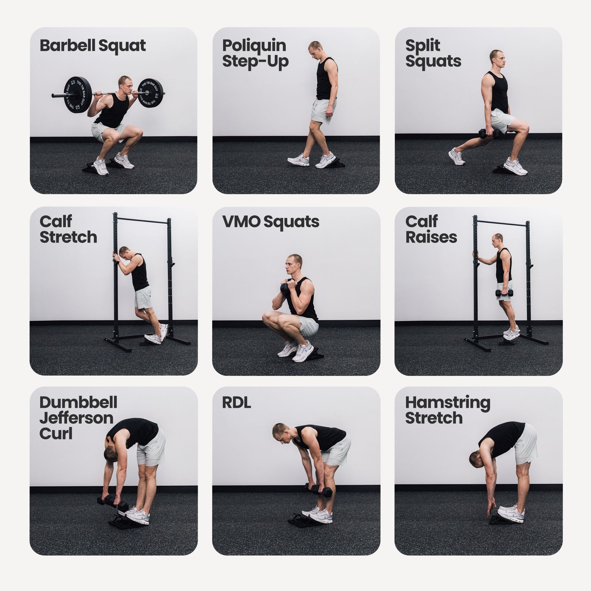 The Slant Ramps - Adjustable Squat Wedges - Exercises2