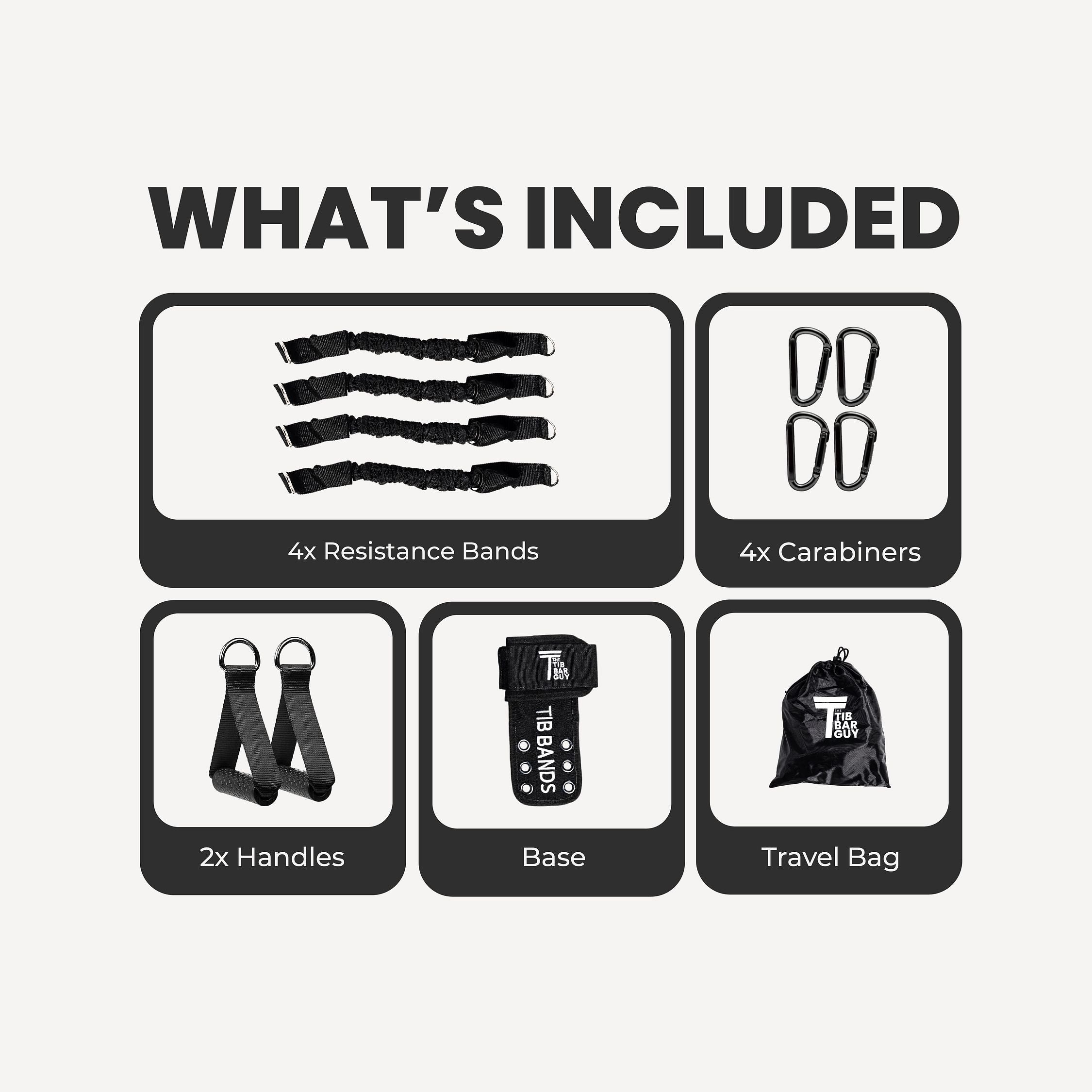 The Tib Bands - Whats Included