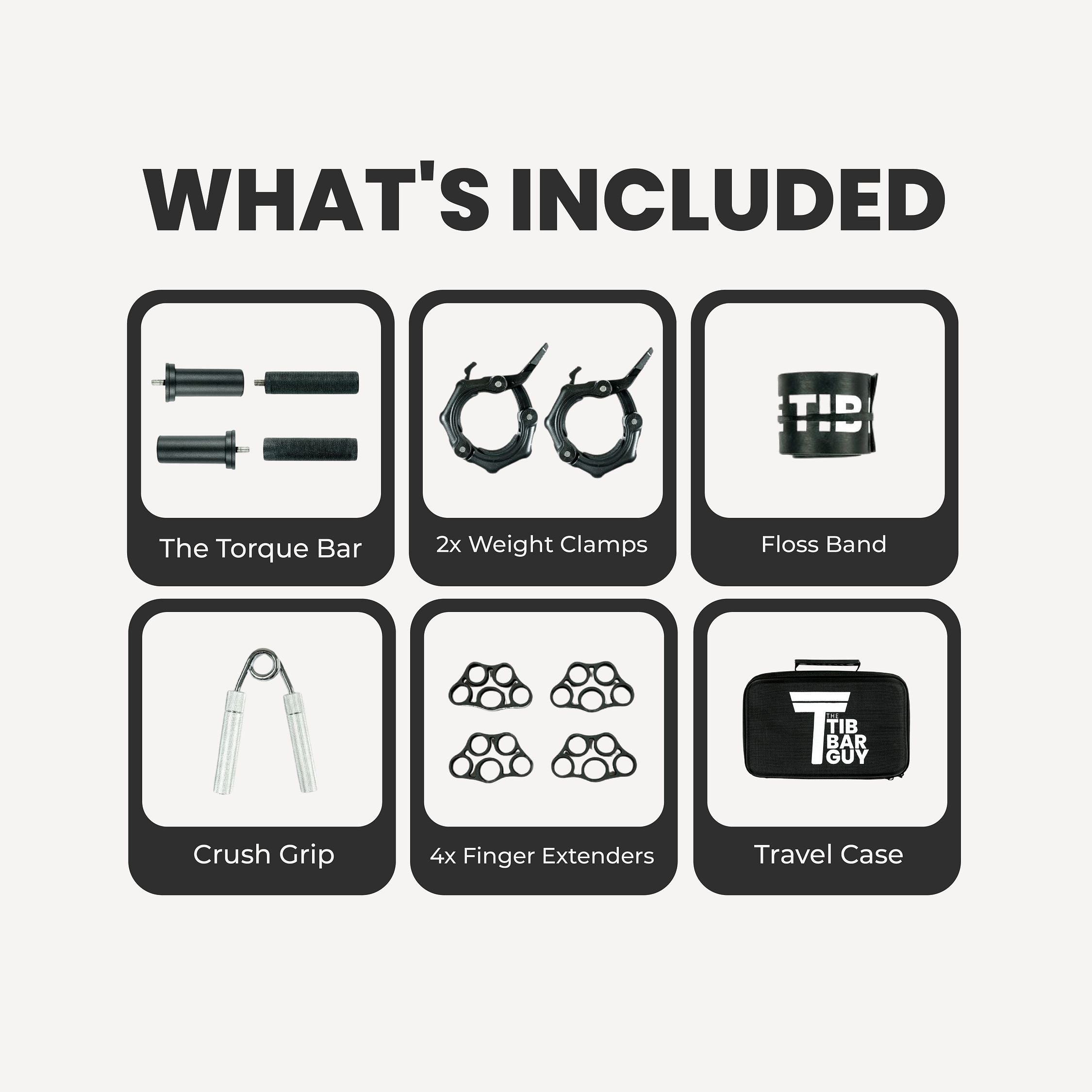 The Torque Bar Bundle - Whats Included