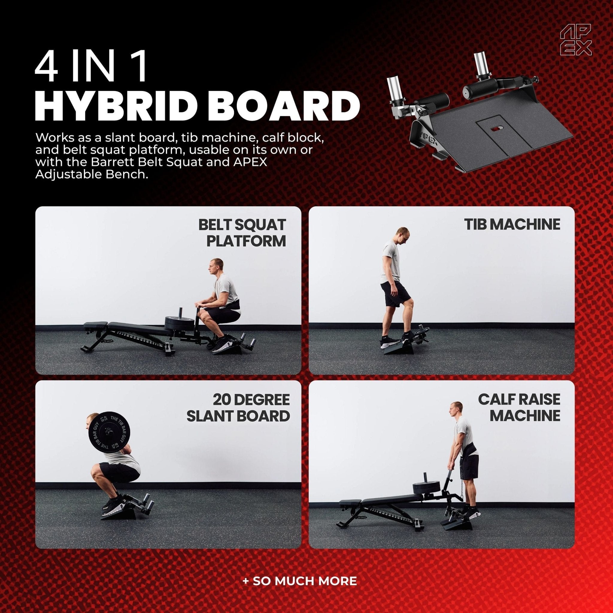 APEX HYBRID BOARD - APEX FITNESS