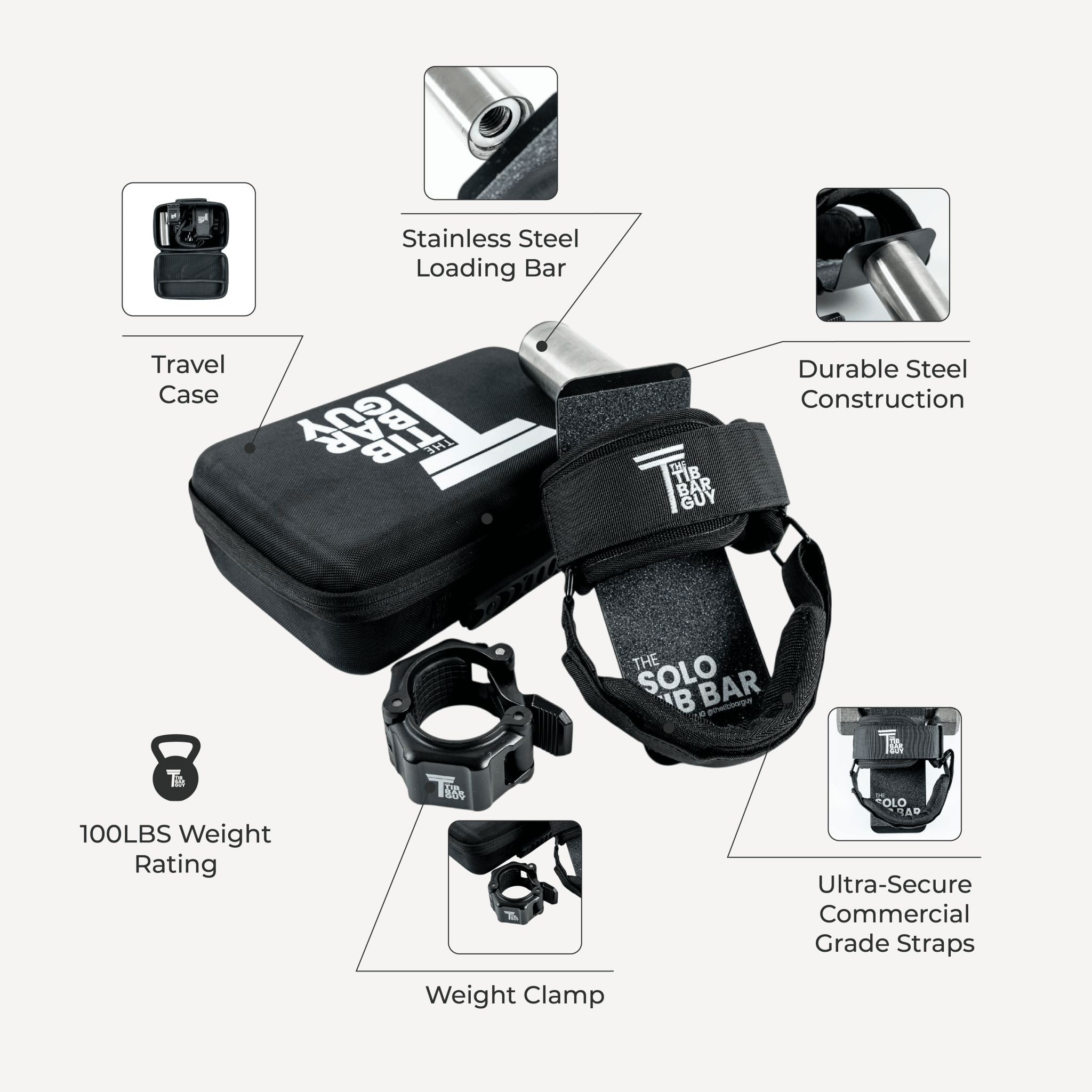The Solo Tib Bar V2 - APEX FITNESS