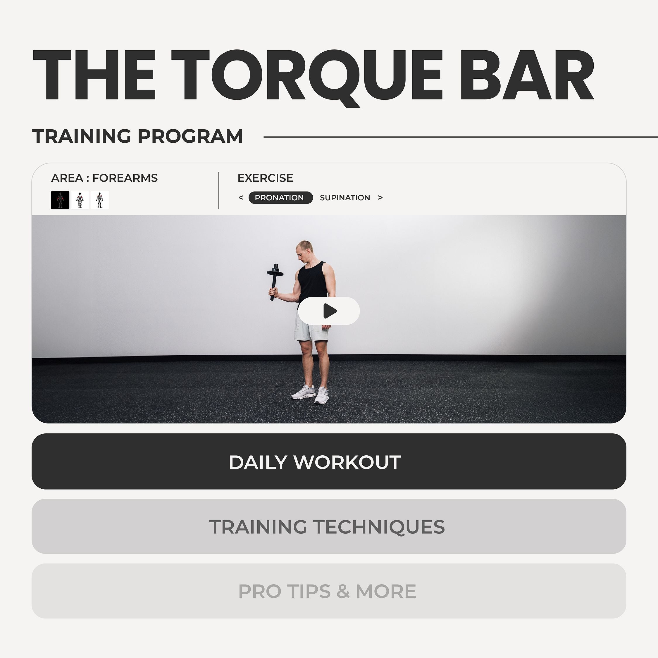 Torque Bar Training Program | Wrist & Grip Routines – APEX FITNESS