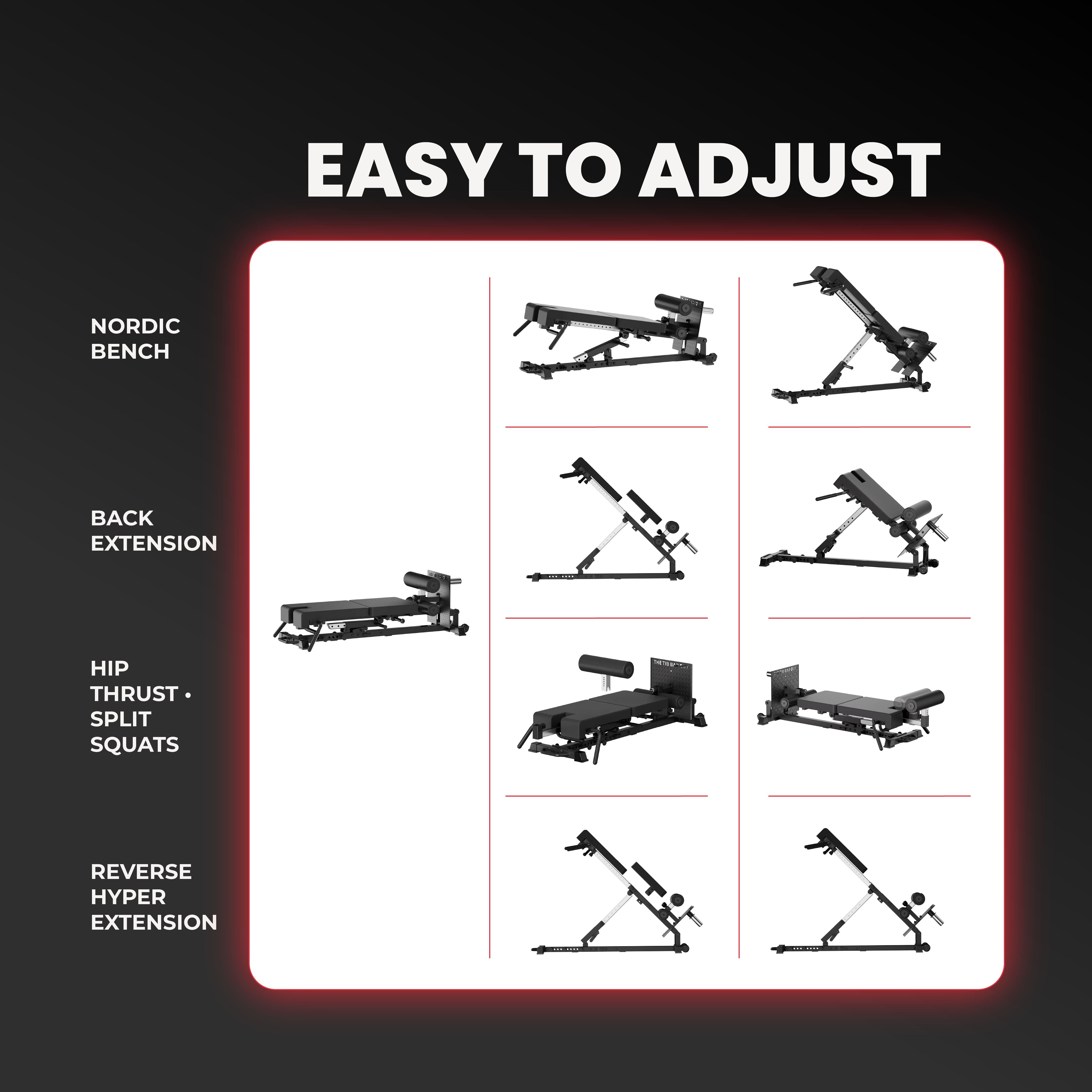 Nordic Back Extension Machine V3